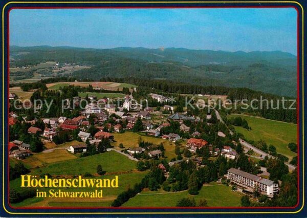 Hoechenschwand Fliegeraufnahme