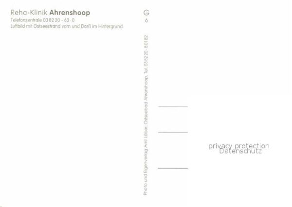 Ahrenshoop Ostseebad Reha Klinik Fliegeraufnahme – Bild 2