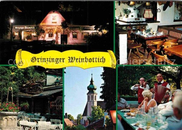Wien Grinzinger Weinbottich Heurigenrestaura