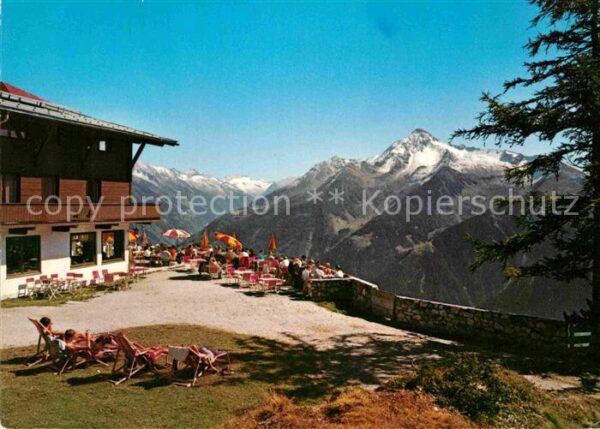 Zillertal Tirol Gschösswandhaus Bergstation Penkenbahn