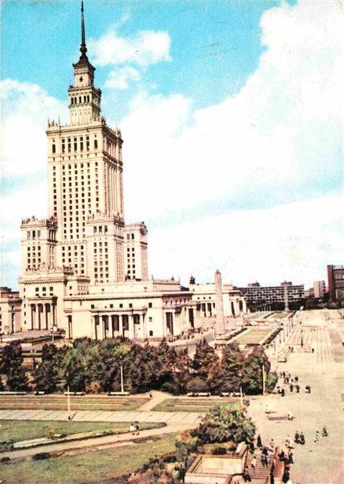 Warszawa Palac Kultury i Nauki