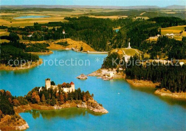 Peygarten-Ottenstein Kamptalstausee mit Ruine Lichtenfels un
