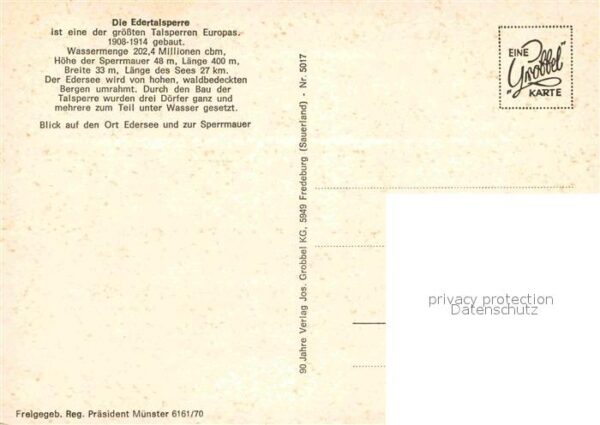 Edersee Edertalsperre Fliegeraufnahme – Bild 2
