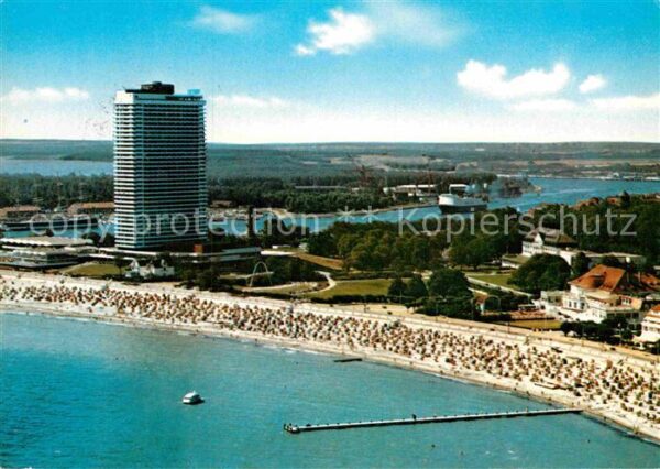 Travemuende Ostseebad Fliegeraufnahme