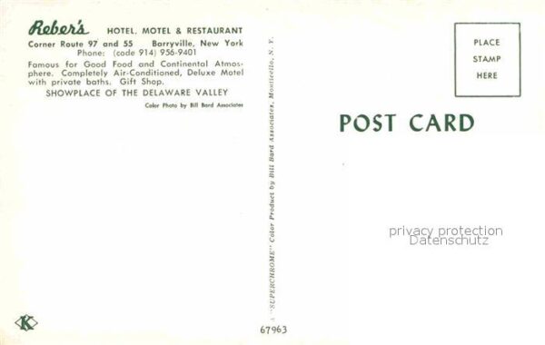 Barryville Reber's Hotel Motel Restaurant – Bild 2