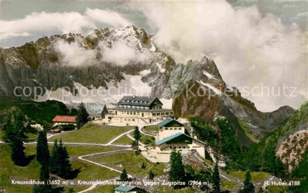 Kreuzeckhaus Bergstation Zugspitze