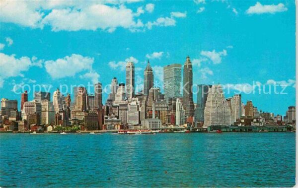 New York City Manhattan Skyline