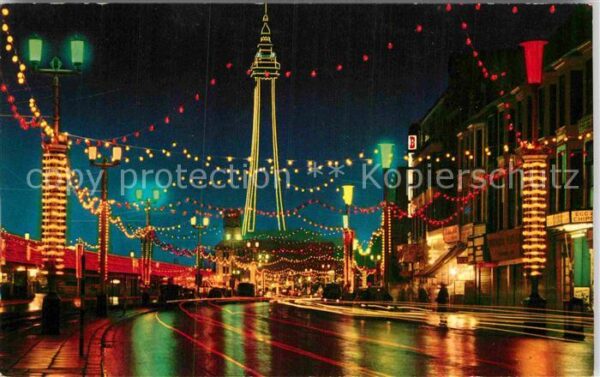 Blackpool Licht Illustrationen