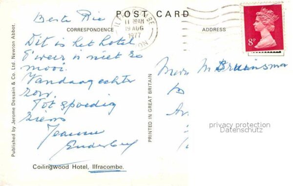 Ilfracombe North Devon Hotel Coilingwood – Bild 2