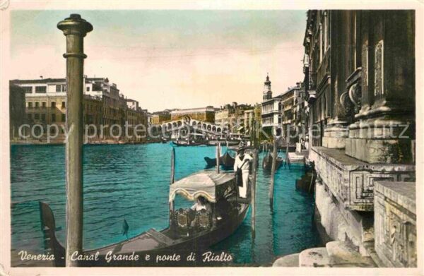 Venezia Venedig Canale Grande Rialto Brücke