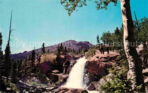 Rocky Mountain National Park Colorado Alberta Falls