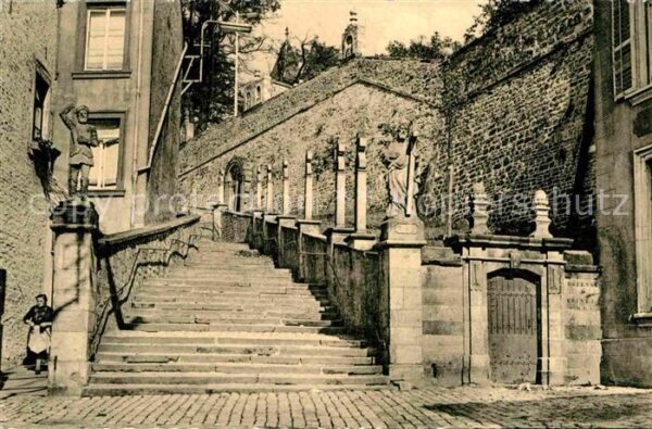 Arlon Wallonie Treppen von Saint Donat