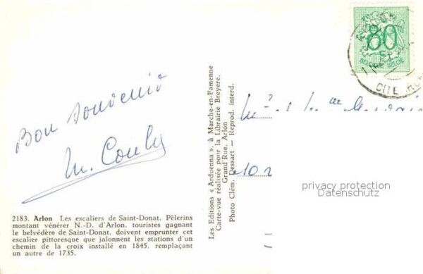 Arlon Wallonie Treppen von Saint Donat – Bild 2