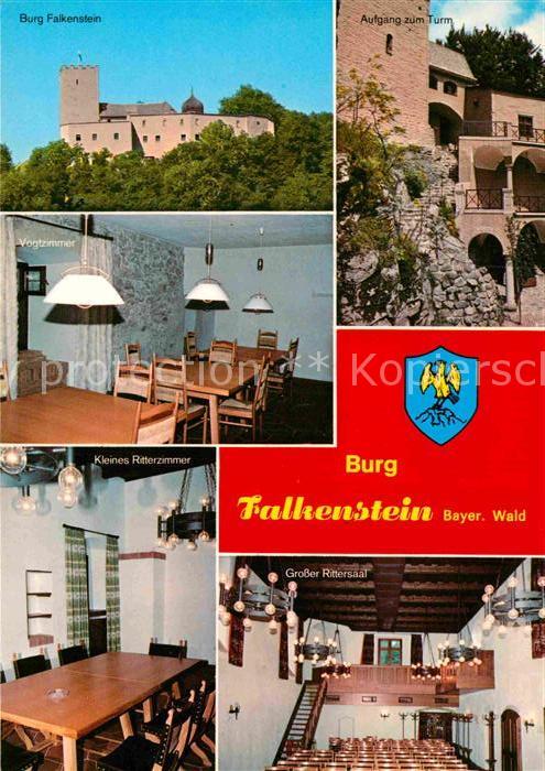 Falkenstein Oberpfalz Burg Kleines Ritterzimmer Vogtzimmer Au