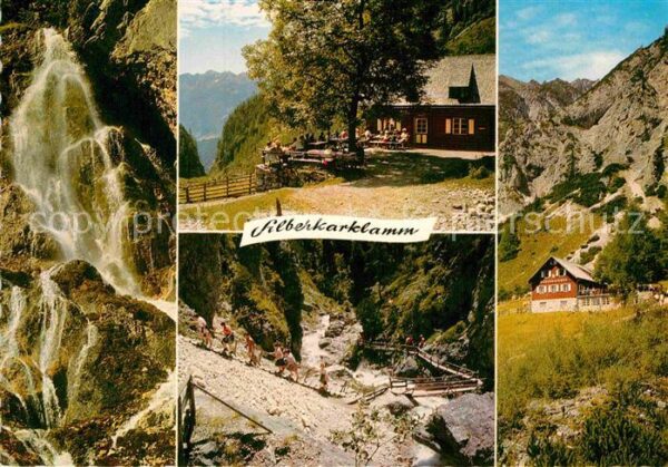 Ramsau Dachstein Steiermark Schleierfall und Silberkarhütte