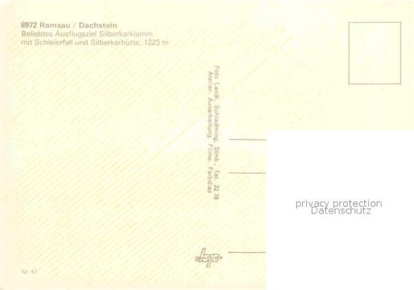 Ramsau Dachstein Steiermark Schleierfall und Silberkarhütte – Bild 2
