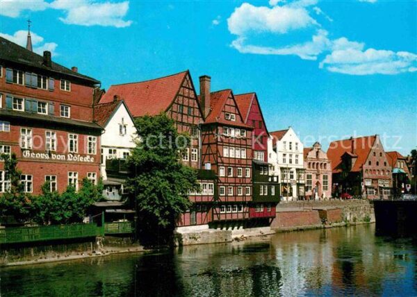 Lueneburg Partie an der Ilmenau