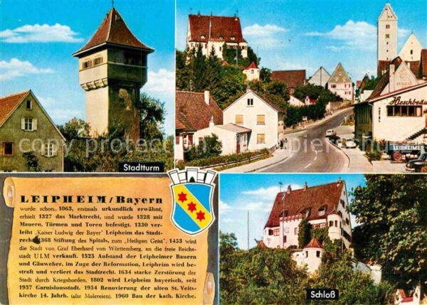 Leipheim Stadtturm Schloss