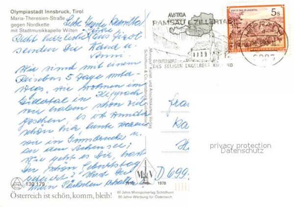 Innsbruck Maria Theresia Strasse Stadtmusikkapell – Bild 2