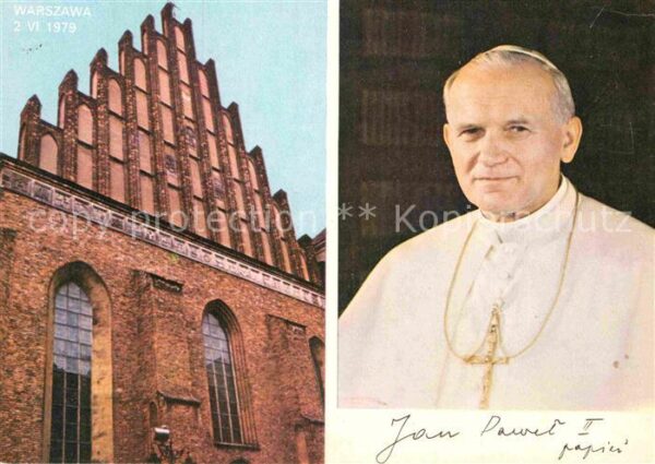 Warszawa Papst Johannes Paul II.