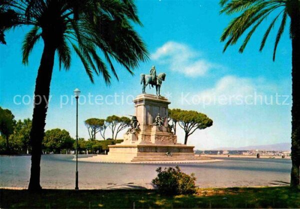 Roma Rom Gianicolo Monumento a Garibaldi