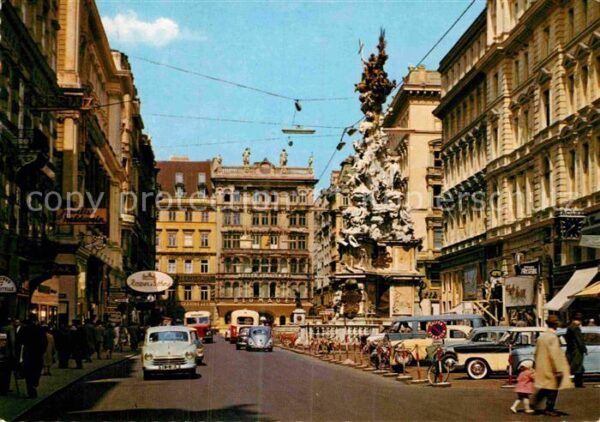 Wien Graben mit Pestsäule