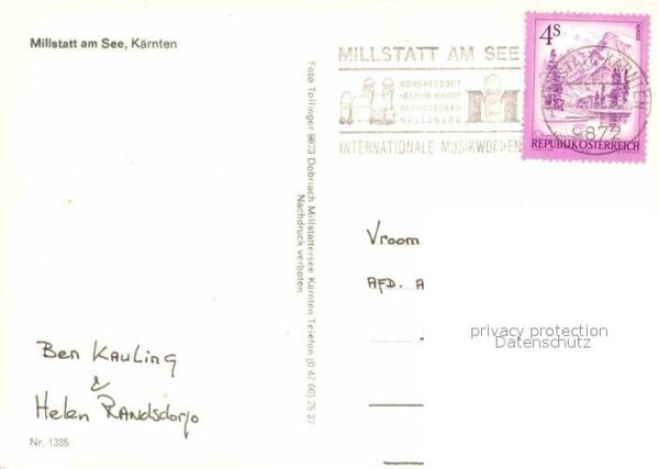 Millstatt Millstaettersee Fliegeraufnahme – Bild 2
