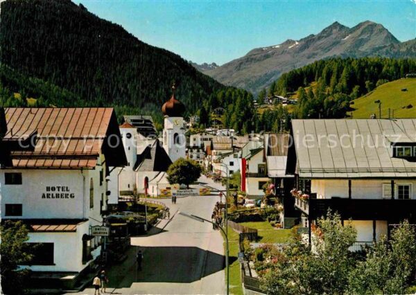St Anton Arlberg Teilansicht Hotel Arlberg