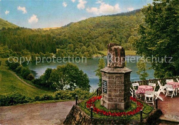 Daun Eifel Blick vom WaldCafe auf Heimuth von Molt