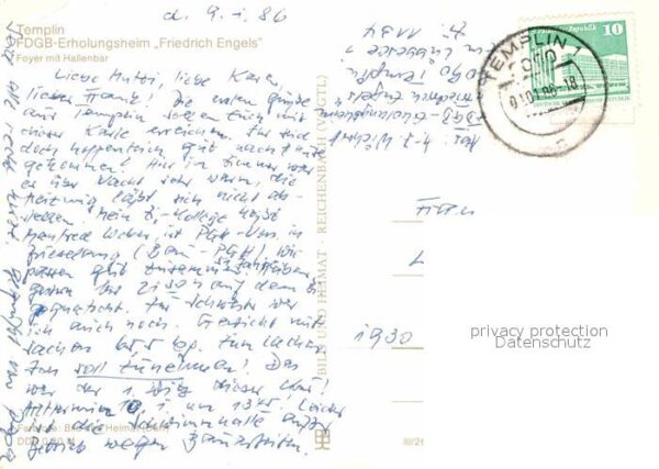 Templin Erholungsheim Friedrich Engels – Bild 2