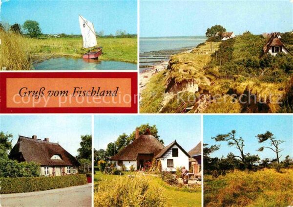 Ahrenshoop Ostseebad Bodden Hohes Ufer Wustrow Althagen Wind