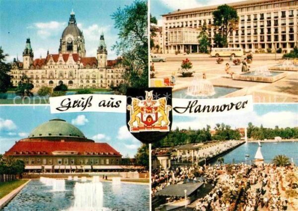 Hannover Schloss Brunnen Platz