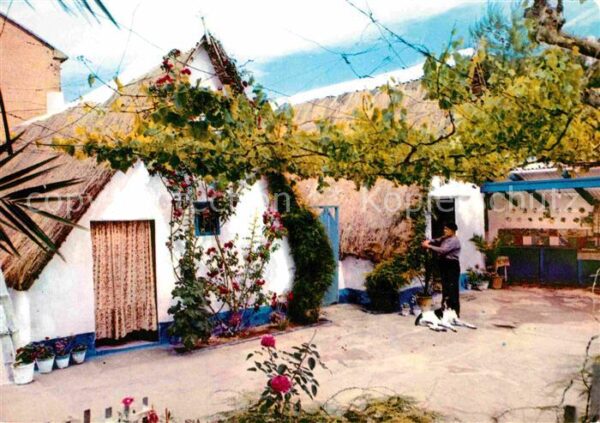 Valencia Valenciana Hütten von Montoliu im El Saler