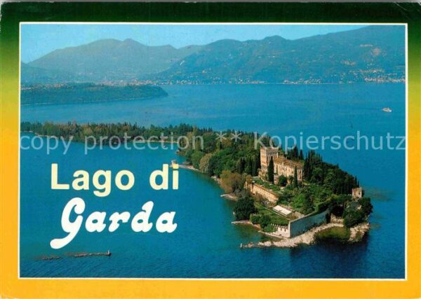 Lago di Garda Fliegeraufnahme