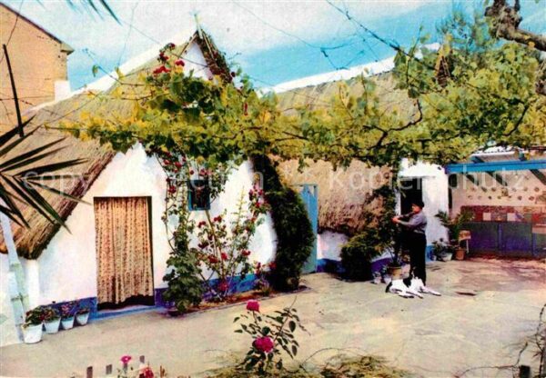 Valencia Valenciana Hütten von Montoliu im El Saler