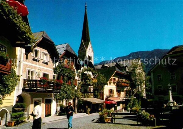 Hallstatt Austria Marktplatz