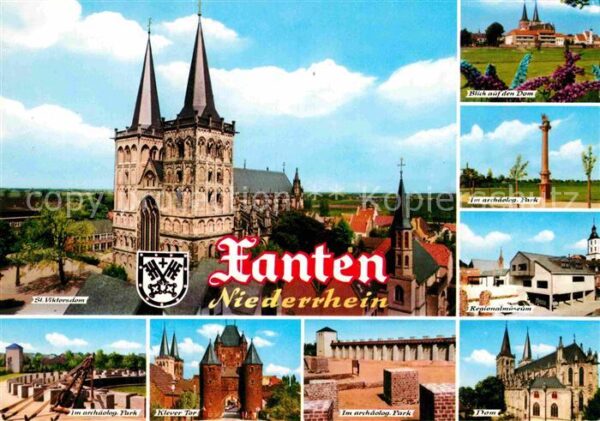 Xanten Sankt Viktorsdom Klever Tor Dom Regiona