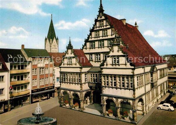 Paderborn Renaissance Rathaus Domturm