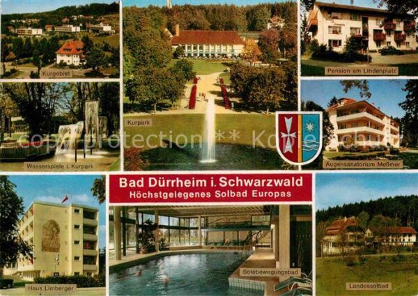 Bad Duerrheim Kurgebiet Wasserspiele Haus Limberger S