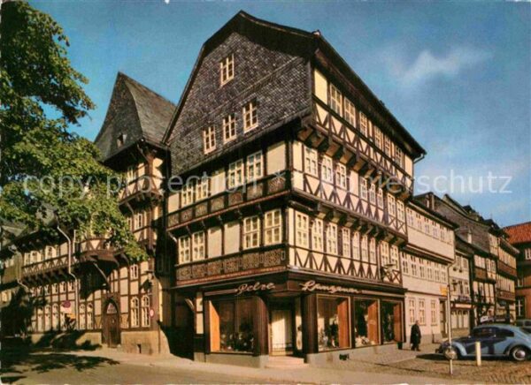 Goslar Fachwerkhäuser am Schuhhof