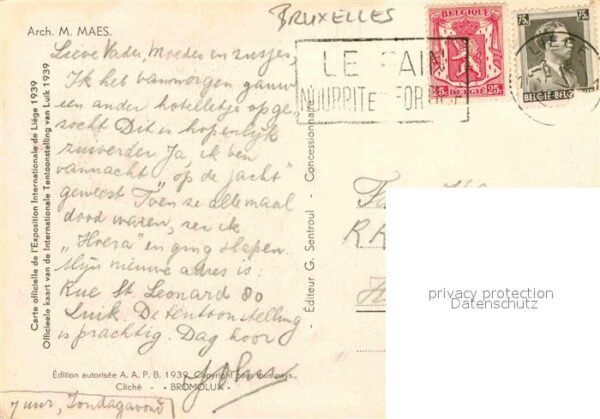 Bruessel Bruxelles Pavillon Catholique – Bild 2