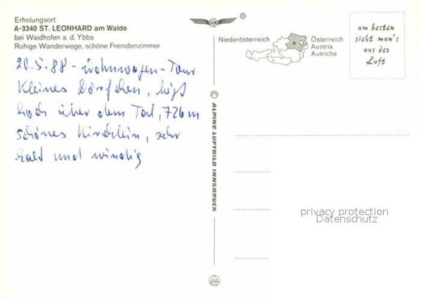 St Leonhard Walde Fliegeraufnahme – Bild 2