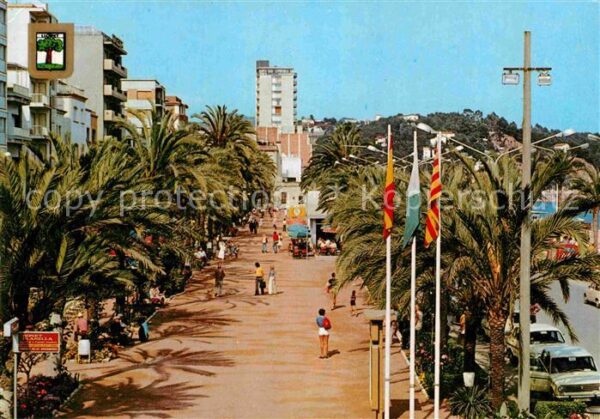 Lloret de Mar Verdaguer Promenade