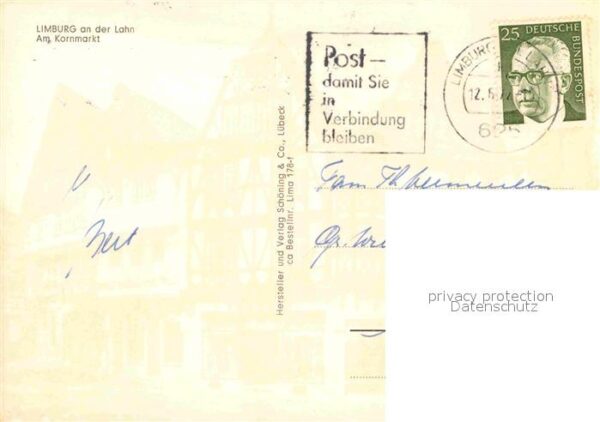 Limburg Lahn Kornmarkt – Bild 2