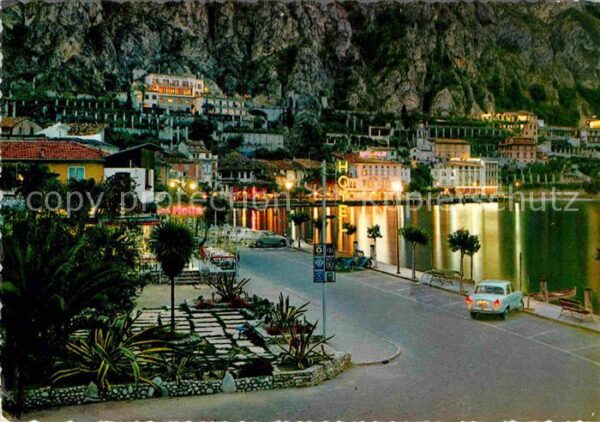 Limone sul Garda Promenade bei Nacht