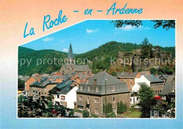 La Roche-en-Ardenne Kirche Burgruine