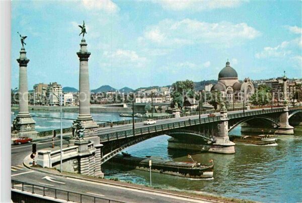 Luettich Liege Fragnéebrücke