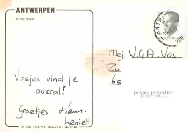 Antwerpen Anvers Grote Markt – Bild 2