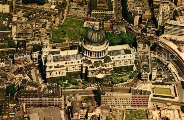 London Fliegeraufnahme Saint Pauls Kathedrale