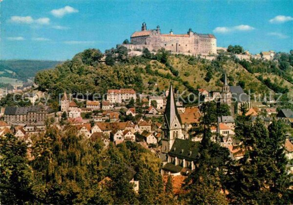 Kulmbach Panorama mit Schloss